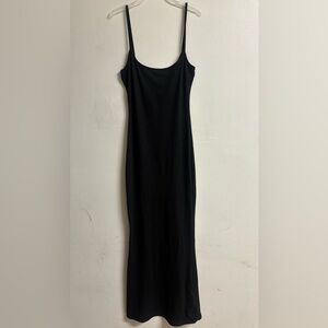 SHEIN Classic Black Maxi Dress